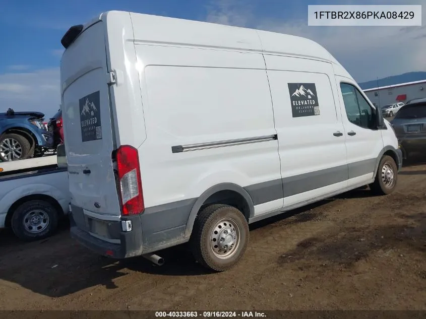 2023 Ford Transit-250 VIN: 1FTBR2X86PKA08429 Lot: 40333663