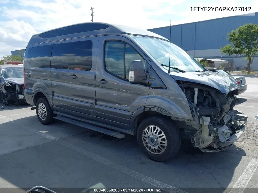 1FTYE2YG6PKA27042 2023 Ford Transit-150