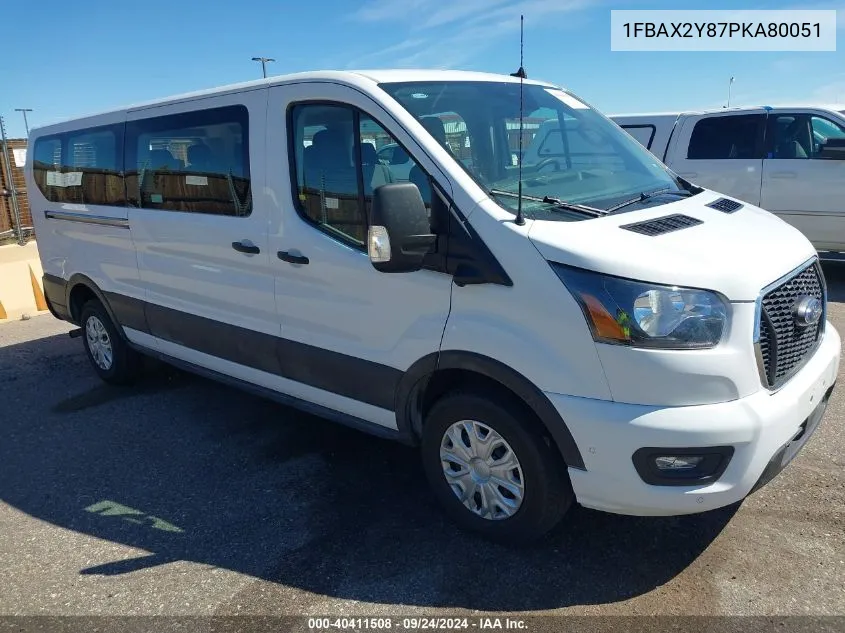 2023 Ford Transit-350 Passenger Van Xlt VIN: 1FBAX2Y87PKA80051 Lot: 40411508