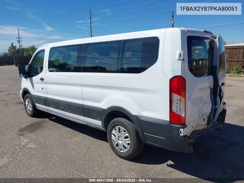 2023 Ford Transit-350 Passenger Van Xlt VIN: 1FBAX2Y87PKA80051 Lot: 40411508