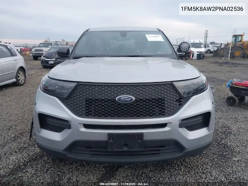 1FM5K8AW2PNA02536 2023 Ford Police Interceptor Utility