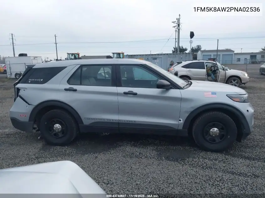 1FM5K8AW2PNA02536 2023 Ford Police Interceptor Utility