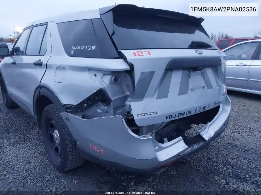 1FM5K8AW2PNA02536 2023 Ford Police Interceptor Utility