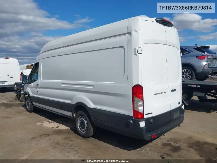 1FTBW3X86RKB79814 2024 Ford Transit-350 Cargo Van