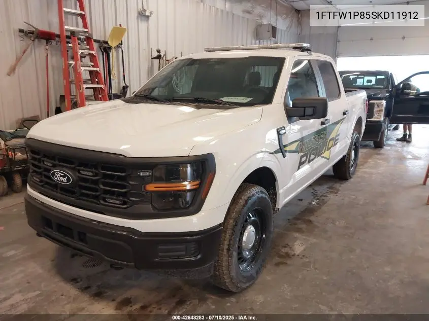 1FTFW1P85SKD11912 2025 Ford F-150 Police Responder Xl