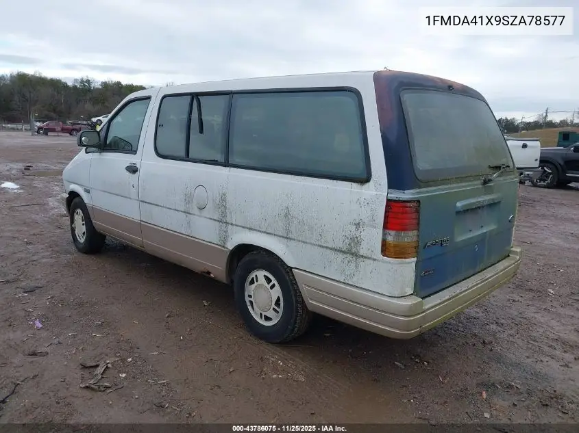 1FMDA41X9SZA78577 1995 Ford Aerostar