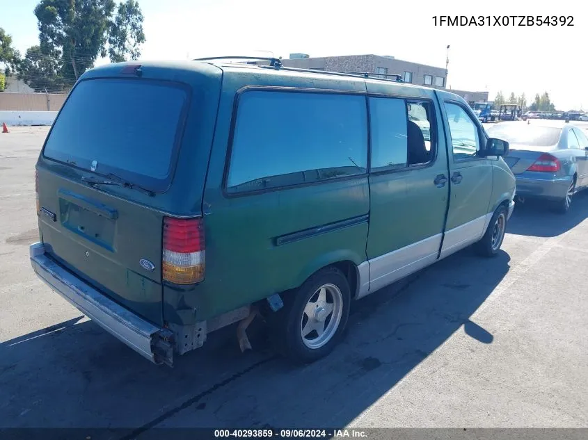 1FMDA31X0TZB54392 1996 Ford Aerostar