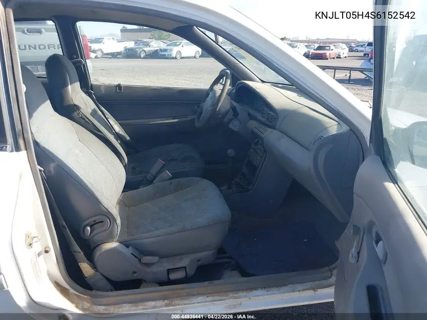 1995 Ford Aspire VIN: KNJLT05H4S6152542 Lot: 44936441