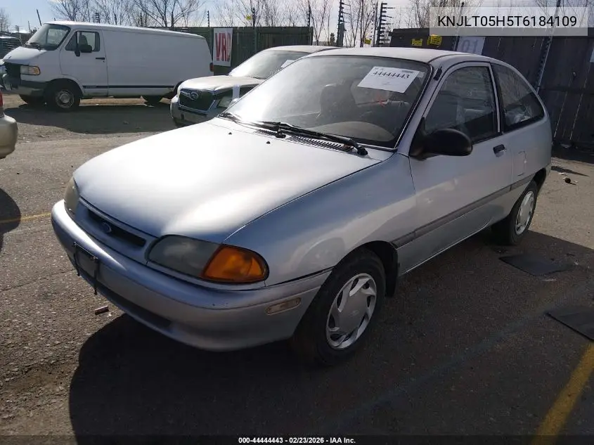 1996 Ford Aspire VIN: KNJLT05H5T6184109 Lot: 44444443