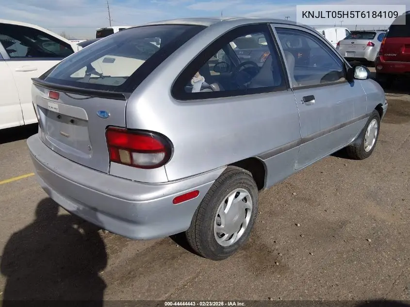 1996 Ford Aspire VIN: KNJLT05H5T6184109 Lot: 44444443
