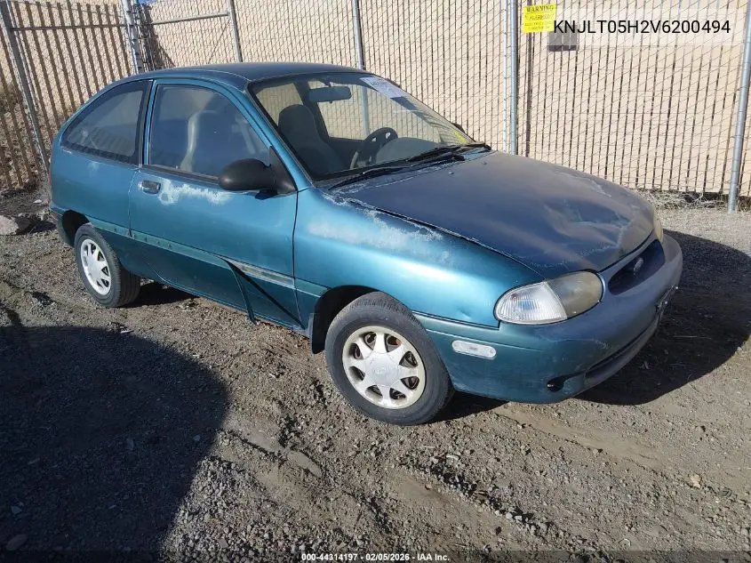 1997 Ford Aspire VIN: KNJLT05H2V6200494 Lot: 44314197