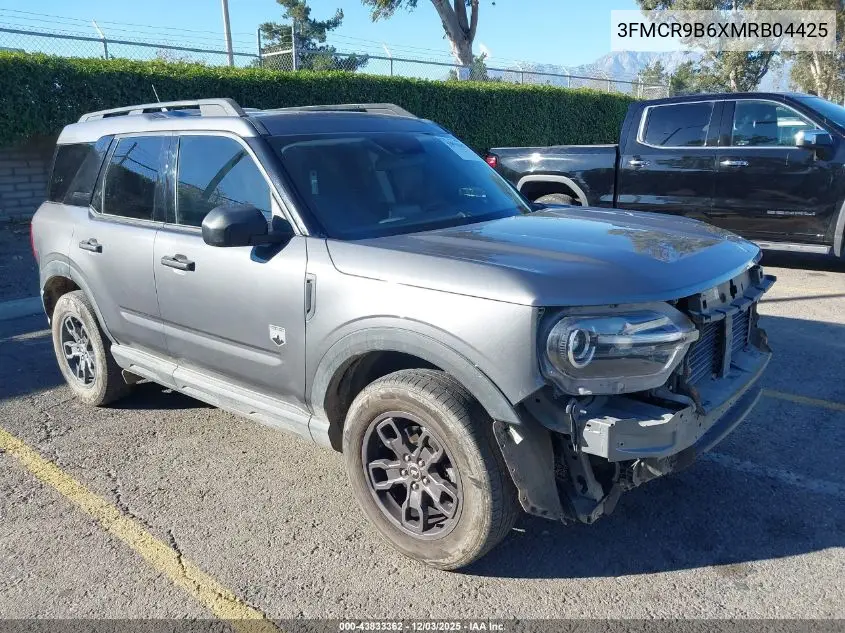 3FMCR9B6XMRB04425 2021 Ford Bronco Sport Big Bend
