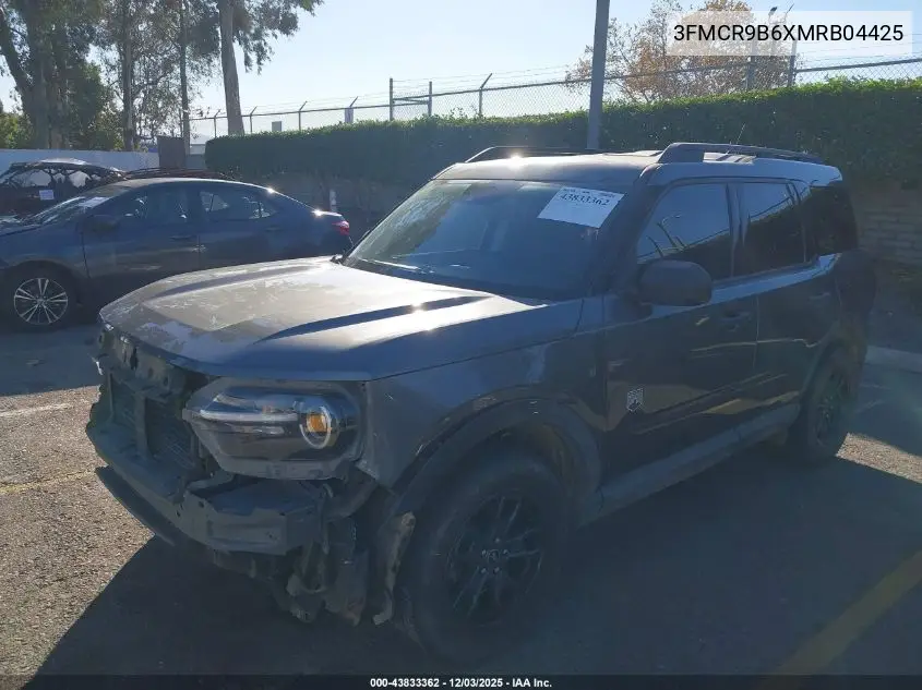 3FMCR9B6XMRB04425 2021 Ford Bronco Sport Big Bend