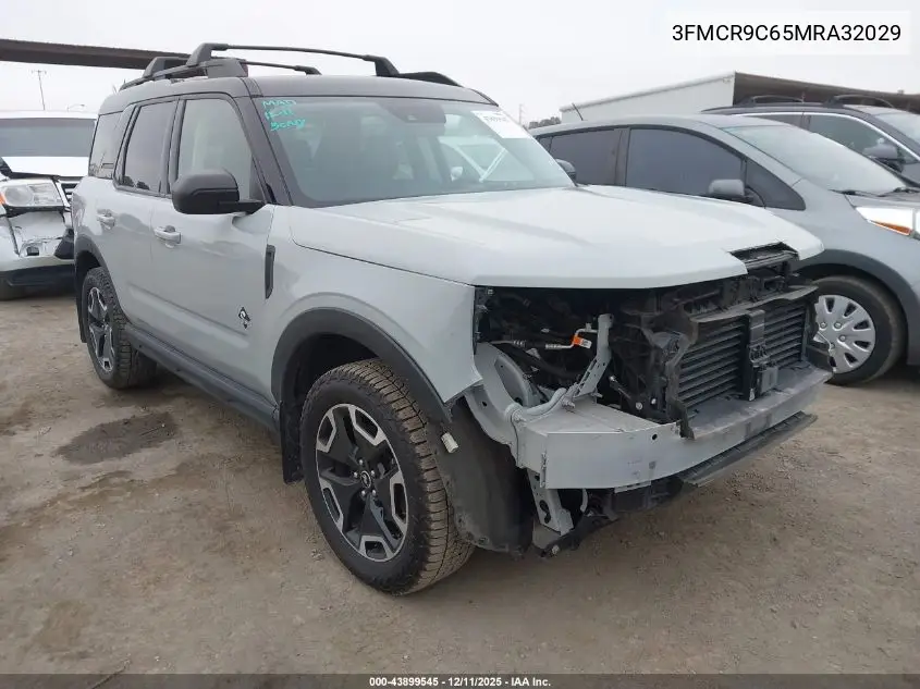 3FMCR9C65MRA32029 2021 Ford Bronco Sport Outer Banks