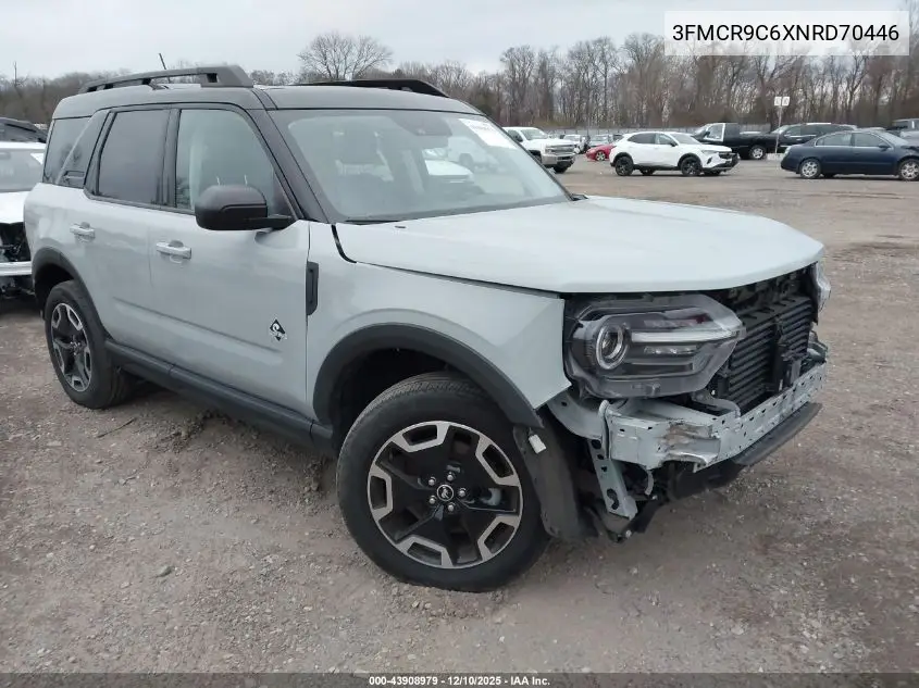 3FMCR9C6XNRD70446 2022 Ford Bronco Sport Outer Banks