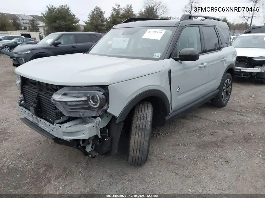 3FMCR9C6XNRD70446 2022 Ford Bronco Sport Outer Banks