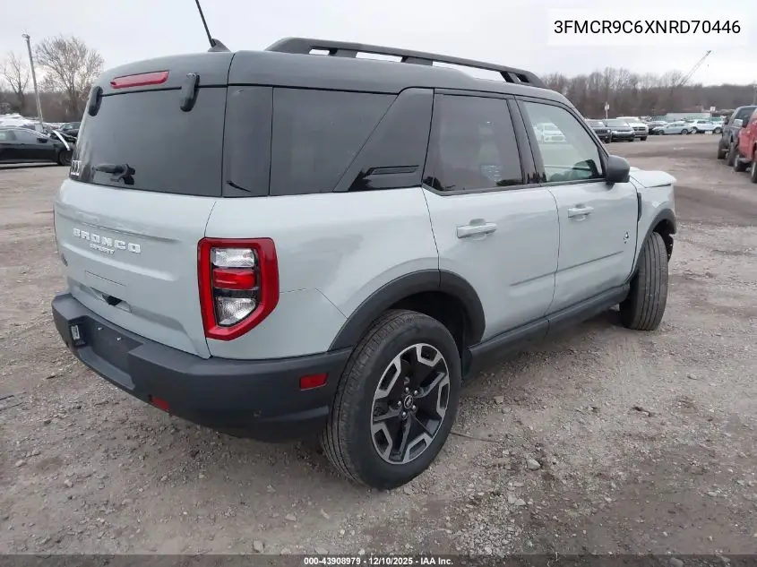 3FMCR9C6XNRD70446 2022 Ford Bronco Sport Outer Banks