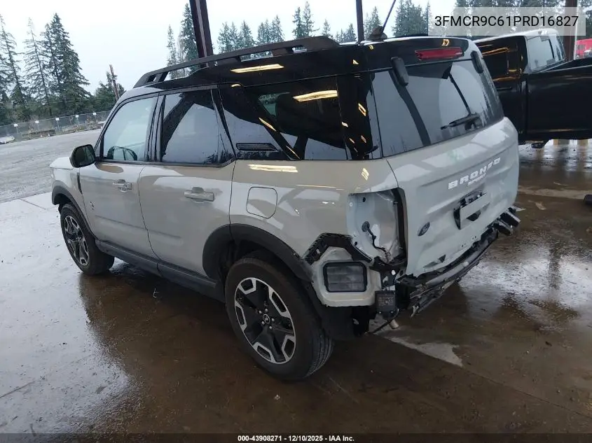 3FMCR9C61PRD16827 2023 Ford Bronco Sport Outer Banks