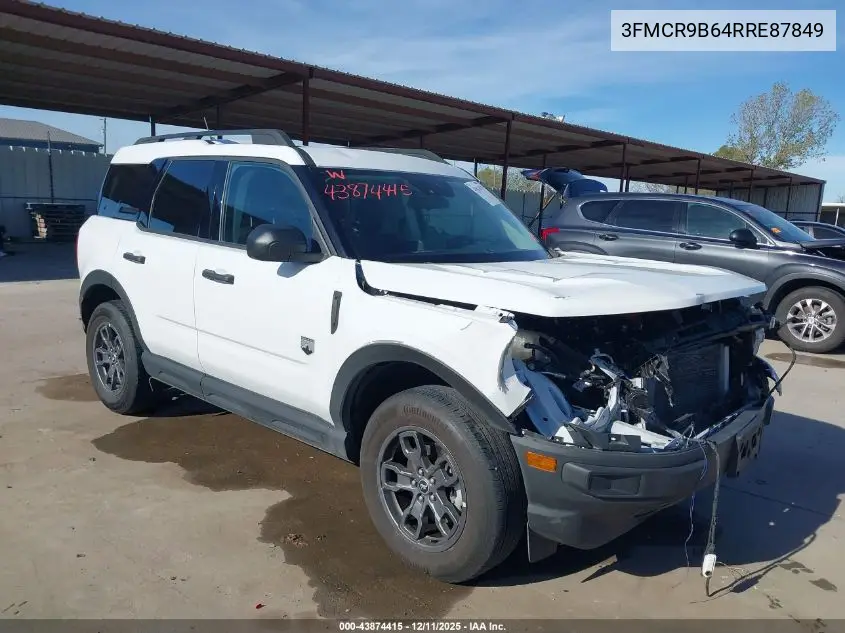 3FMCR9B64RRE87849 2024 Ford Bronco Sport Big Bend
