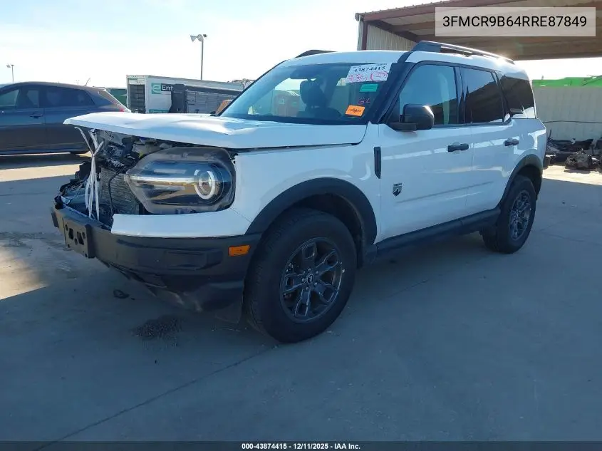 3FMCR9B64RRE87849 2024 Ford Bronco Sport Big Bend