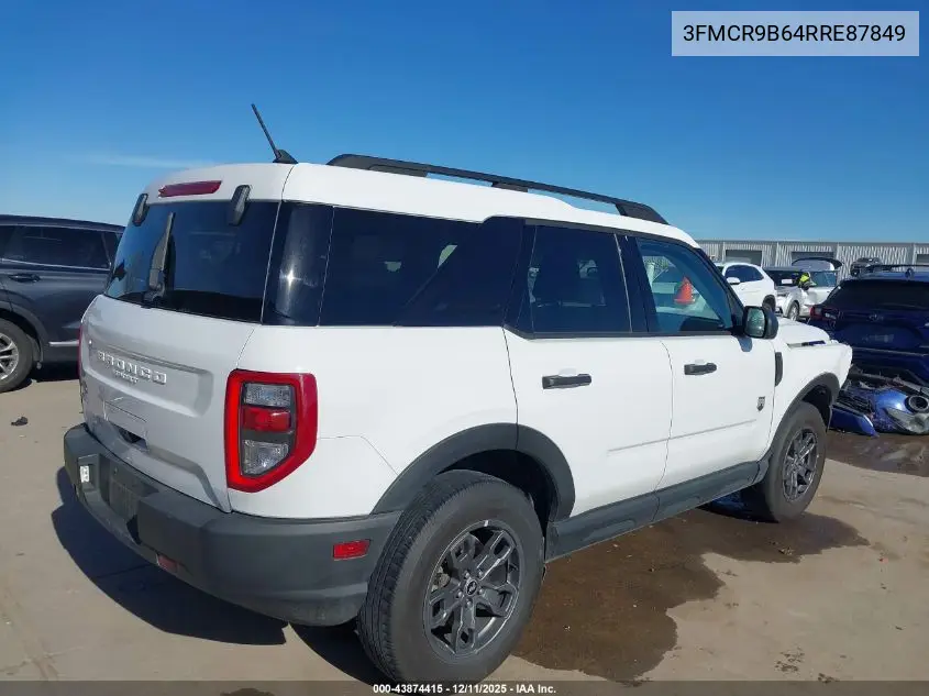 3FMCR9B64RRE87849 2024 Ford Bronco Sport Big Bend