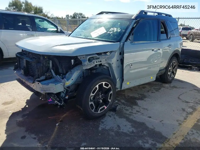 3FMCR9C64RRF45246 2024 Ford Bronco Sport Outer Banks