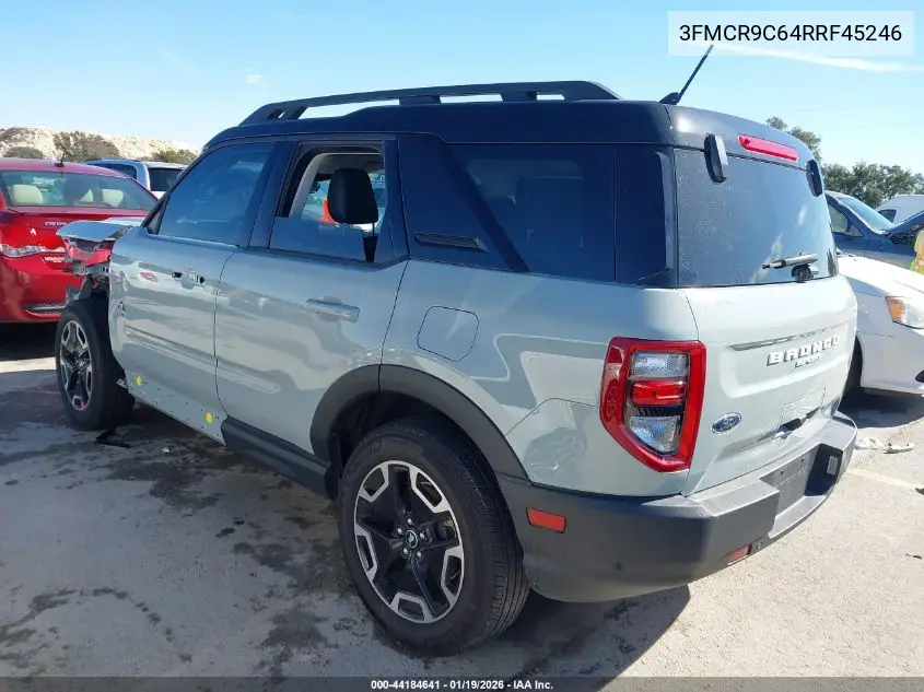 3FMCR9C64RRF45246 2024 Ford Bronco Sport Outer Banks