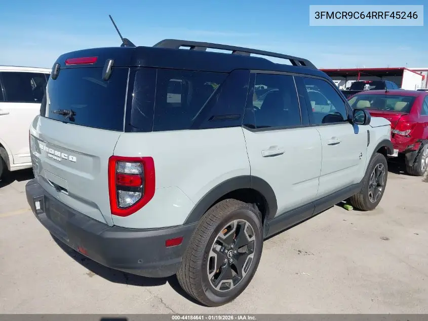 3FMCR9C64RRF45246 2024 Ford Bronco Sport Outer Banks