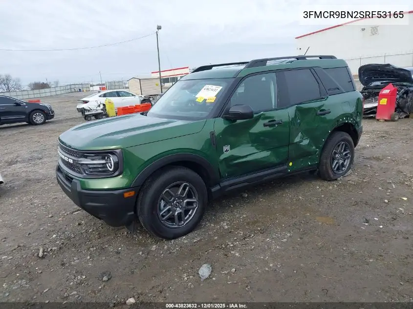 3FMCR9BN2SRF53165 2025 Ford Bronco Sport Big Bend