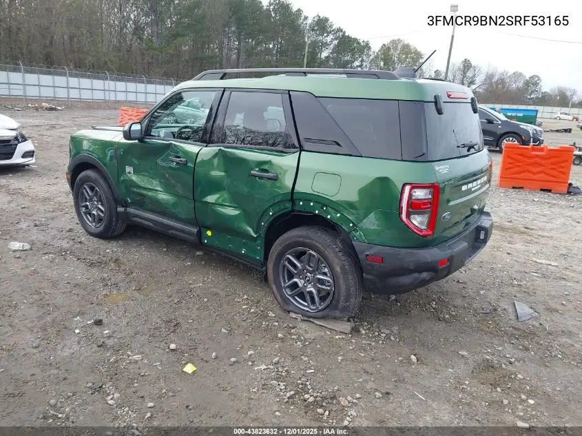 3FMCR9BN2SRF53165 2025 Ford Bronco Sport Big Bend