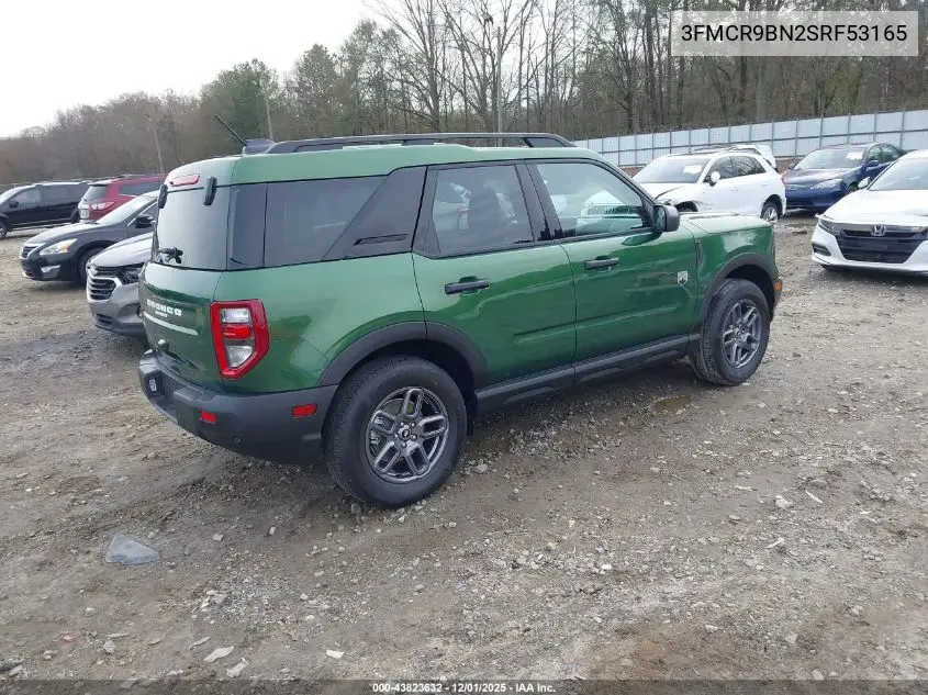 3FMCR9BN2SRF53165 2025 Ford Bronco Sport Big Bend