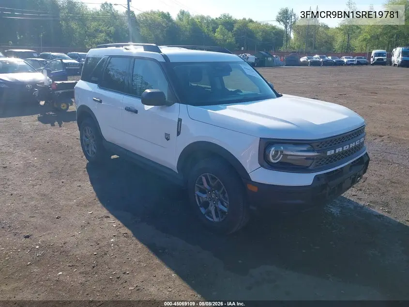 3FMCR9BN1SRE19781 2025 Ford Bronco Sport Big Bend