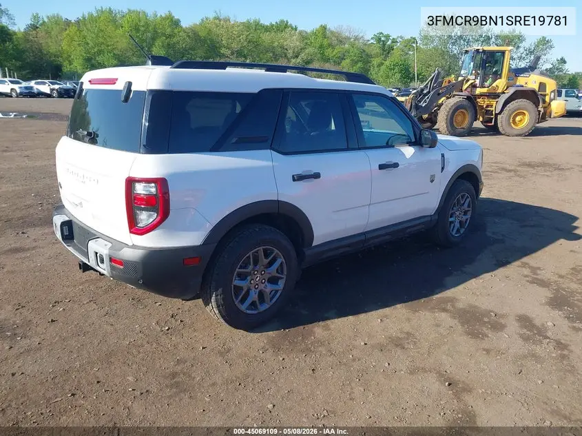 3FMCR9BN1SRE19781 2025 Ford Bronco Sport Big Bend