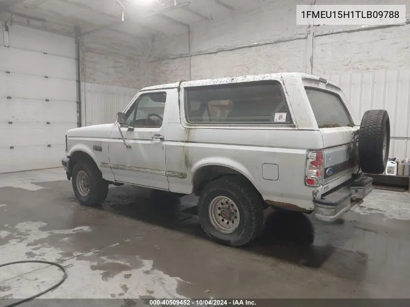 1FMEU15H1TLB09788 1996 Ford Bronco U100