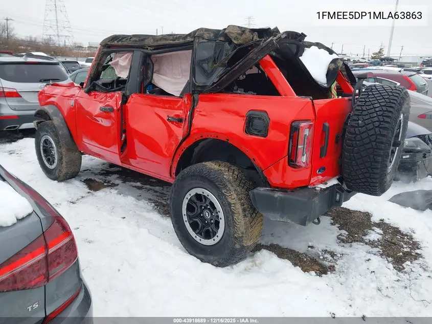 1FMEE5DP1MLA63863 2021 Ford Bronco Big Bend