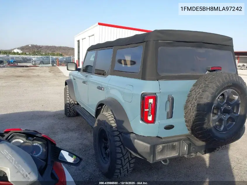 1FMDE5BH8MLA97242 2021 Ford Bronco Big Bend