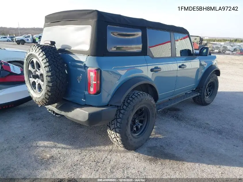 1FMDE5BH8MLA97242 2021 Ford Bronco Big Bend