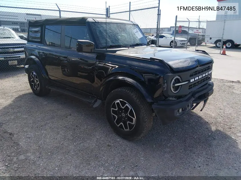 1FMDE5BH9NLB47485 2022 Ford Bronco Outer Banks