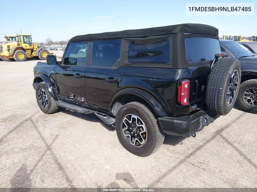1FMDE5BH9NLB47485 2022 Ford Bronco Outer Banks
