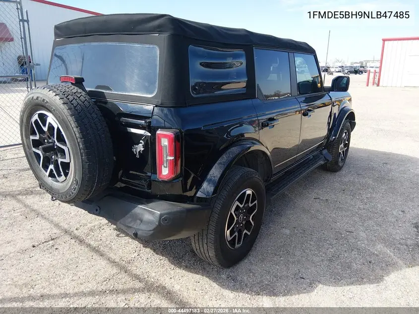 1FMDE5BH9NLB47485 2022 Ford Bronco Outer Banks