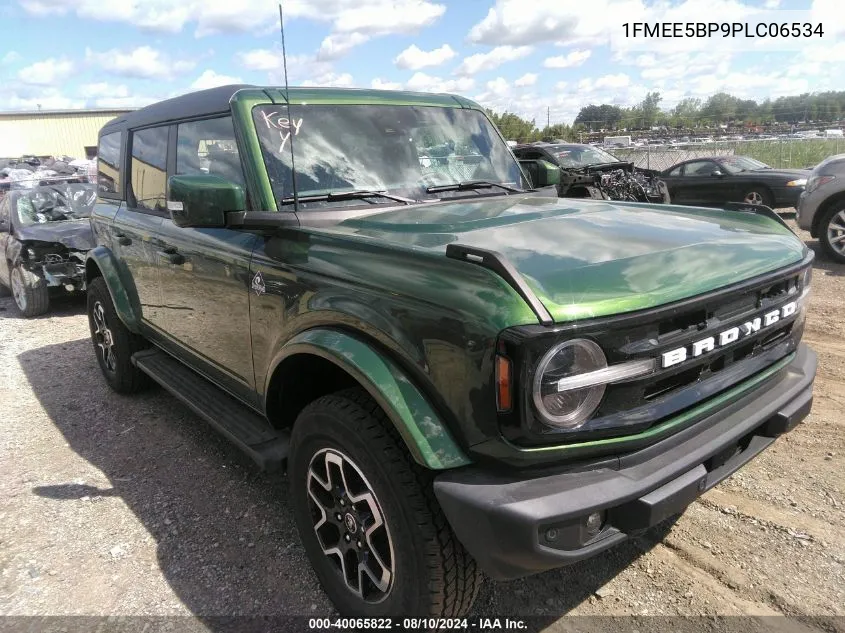 2023 Ford Bronco Outer Banks VIN: 1FMEE5BP9PLC06534 Lot: 40065822