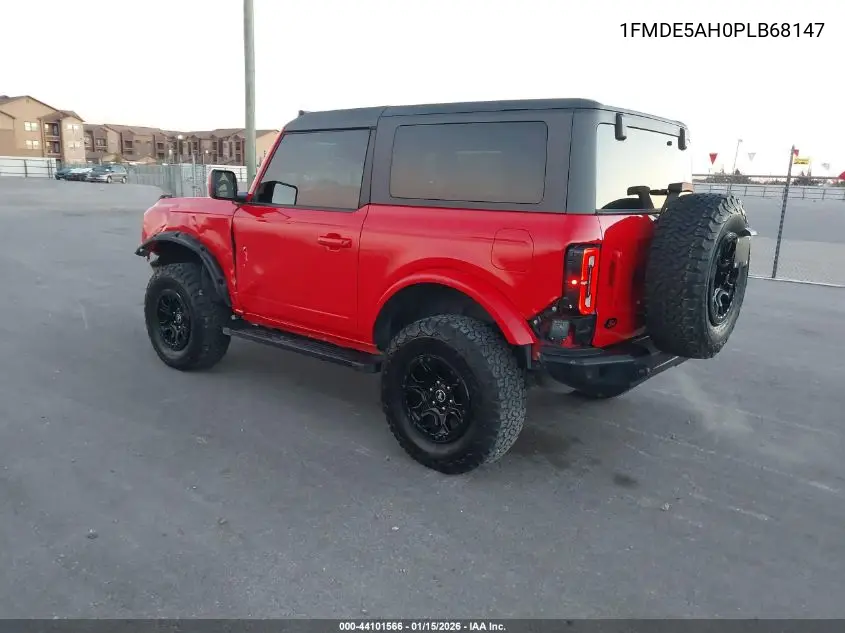 1FMDE5AH0PLB68147 2023 Ford Bronco Outer Banks