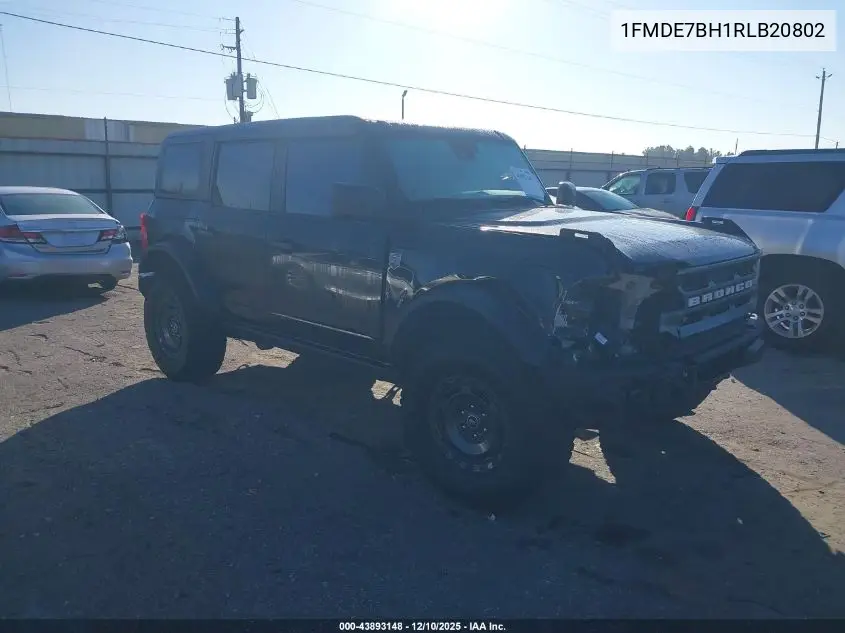 1FMDE7BH1RLB20802 2024 Ford Bronco Big Bend
