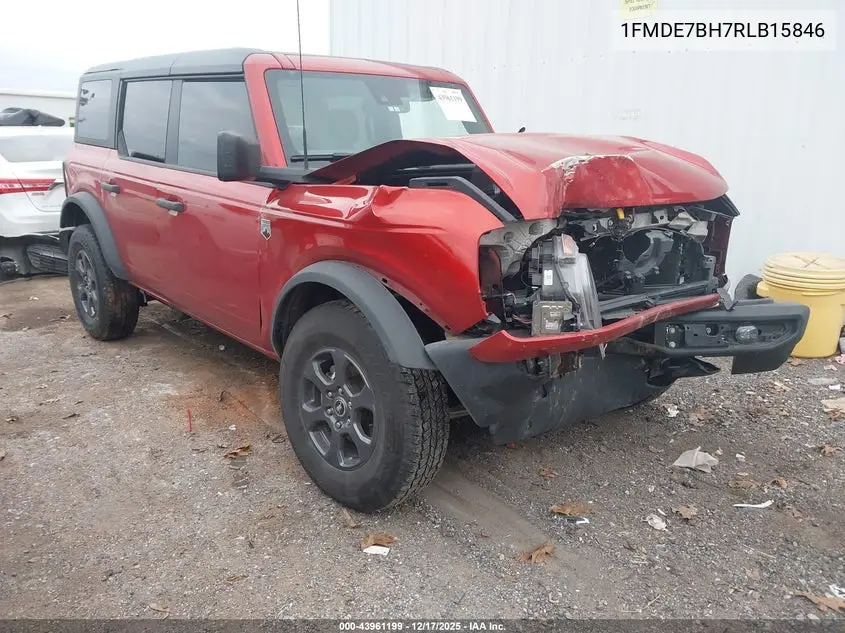 1FMDE7BH7RLB15846 2024 Ford Bronco Big Bend