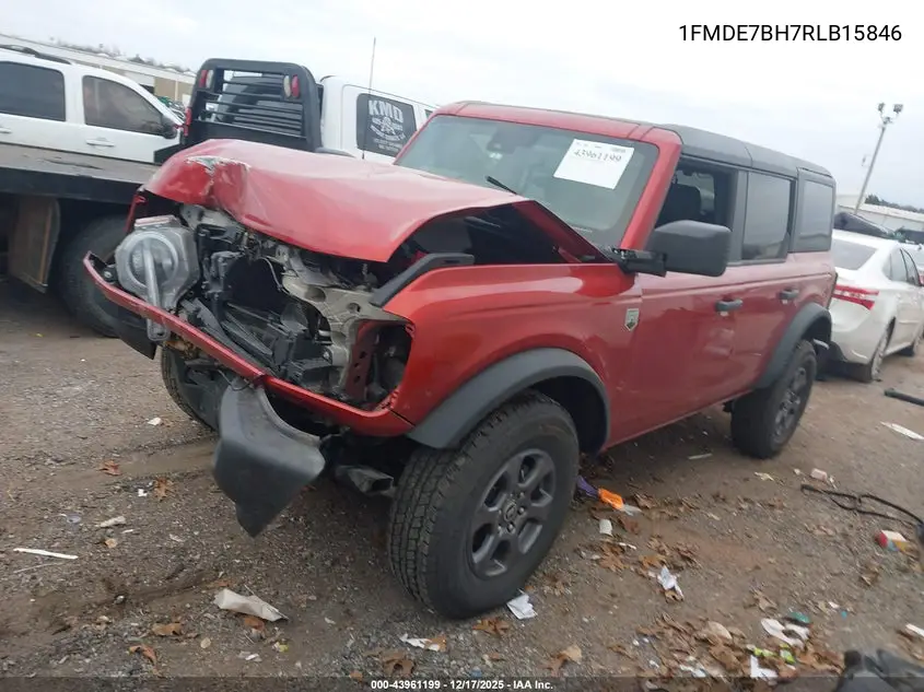 1FMDE7BH7RLB15846 2024 Ford Bronco Big Bend