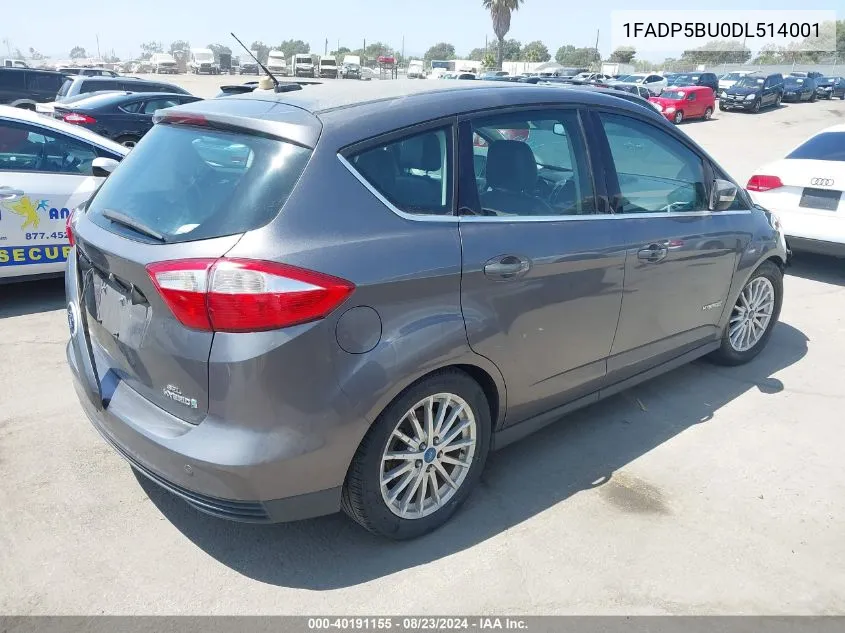 1FADP5BU0DL514001 2013 Ford C-Max Hybrid Sel