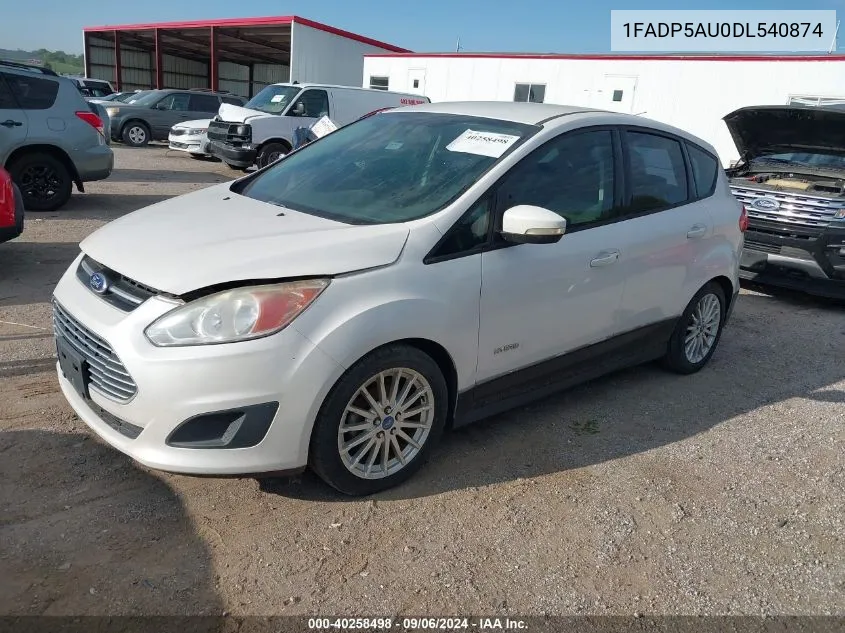 1FADP5AU0DL540874 2013 Ford C-Max Hybrid Se