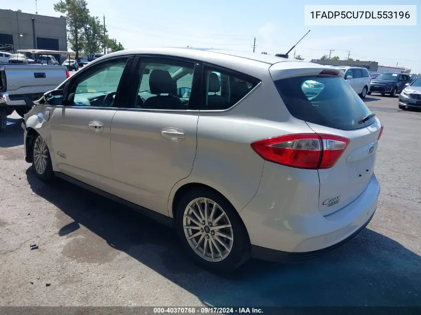 1FADP5CU7DL553196 2013 Ford C-Max Energi Sel