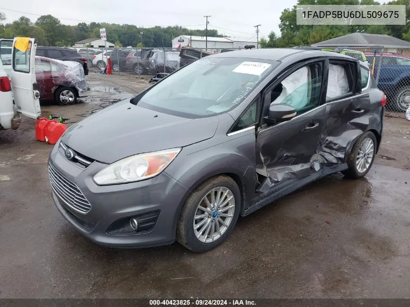 2013 Ford C-Max Hybrid Sel VIN: 1FADP5BU6DL509675 Lot: 40423825