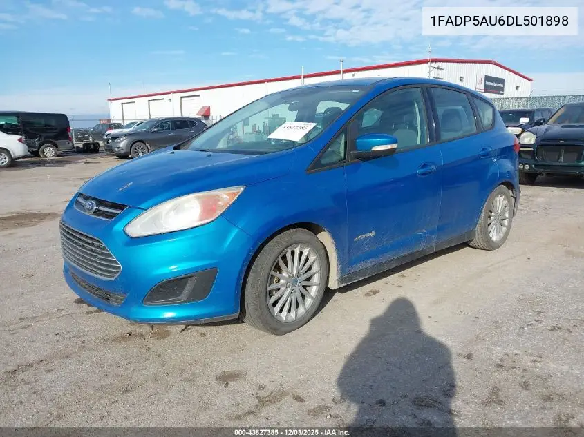 1FADP5AU6DL501898 2013 Ford C-Max Hybrid Se
